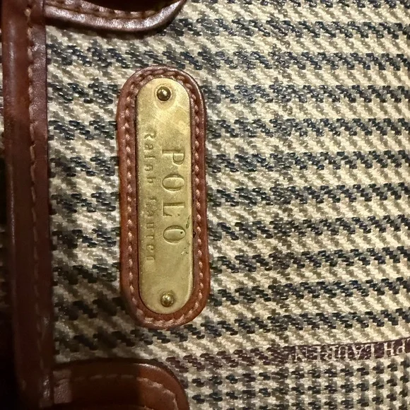Polo Brown and Tan Crossbody Bag - Picture 4 of 5